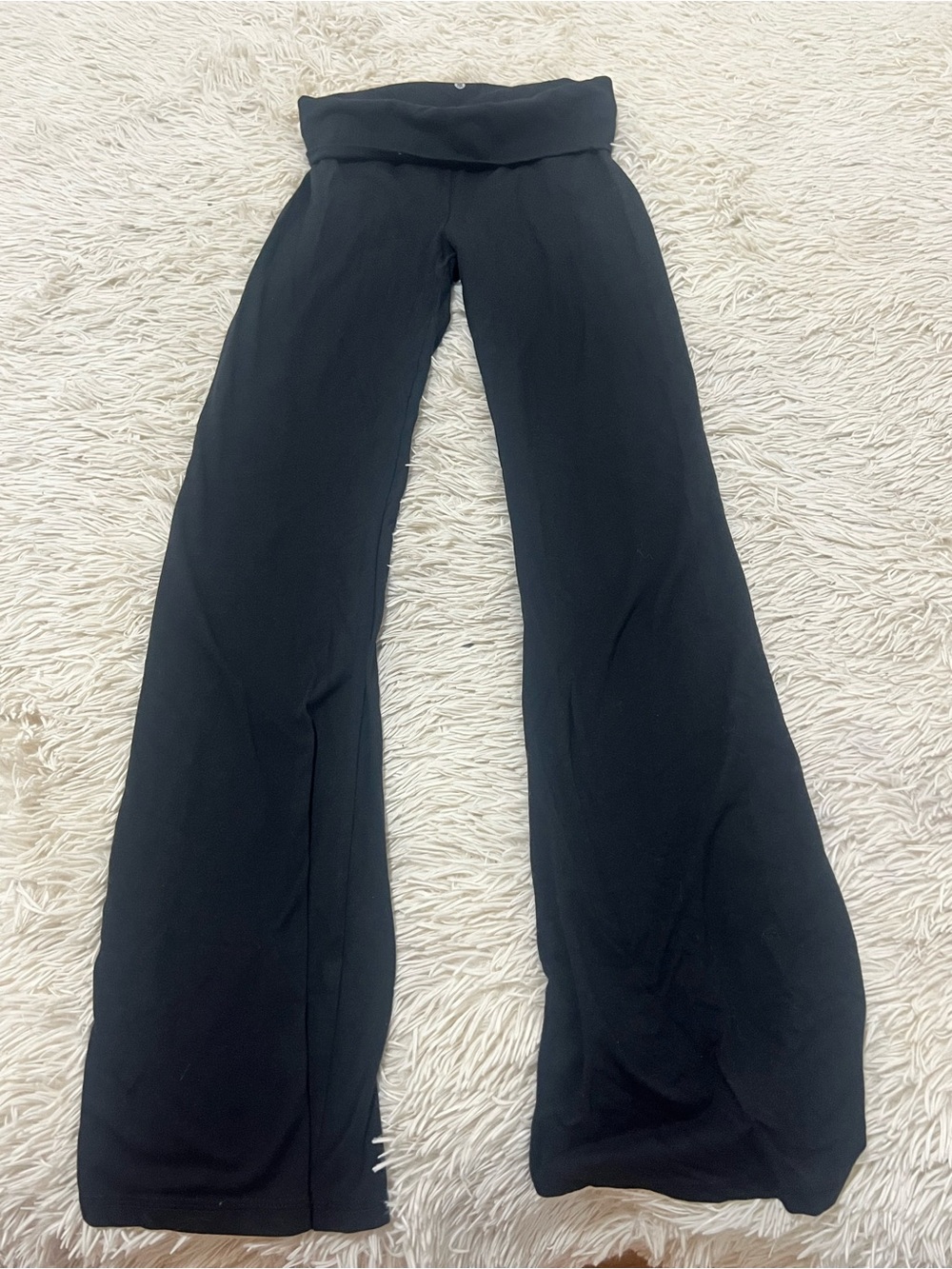 Women's Flared Lounge Pants - Black